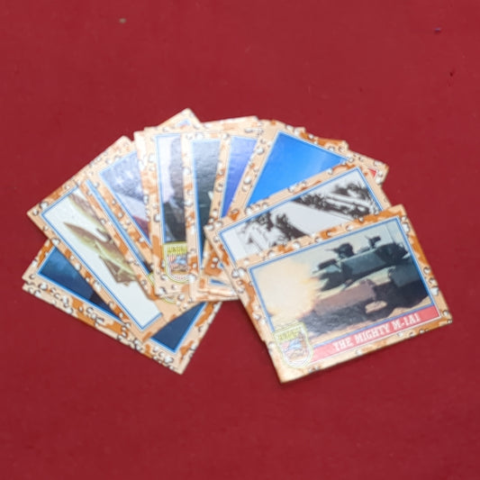 Topps Desert Storm Trading Cards 2nd Series Excellent Condition (06cc- ca9-NOV137)