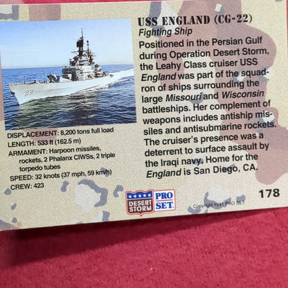 Topps Desert Storm Trading Cards Pro Set Excellent Condition (06cc- ca9-NOV138)