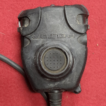 US Army 3M PELTOR Push to Talk PTT FL5601 Good Condition (fc03-NOV161)