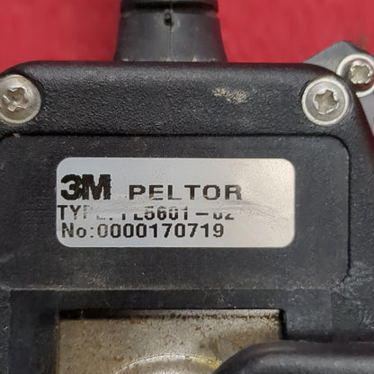 US Army 3M PELTOR Push to Talk PTT FL5601 Good Condition (fc03-NOV161)