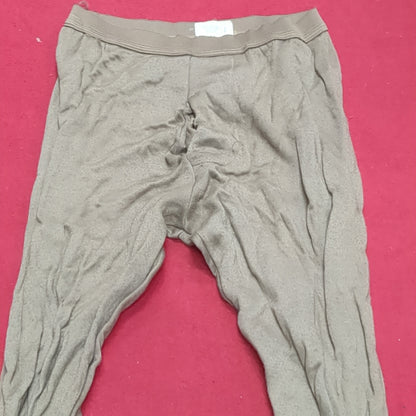 Set of Medium'90s Brown Cold Weather Poly-Pro Top/Bottom Used  (waf3- fa03-YAM61