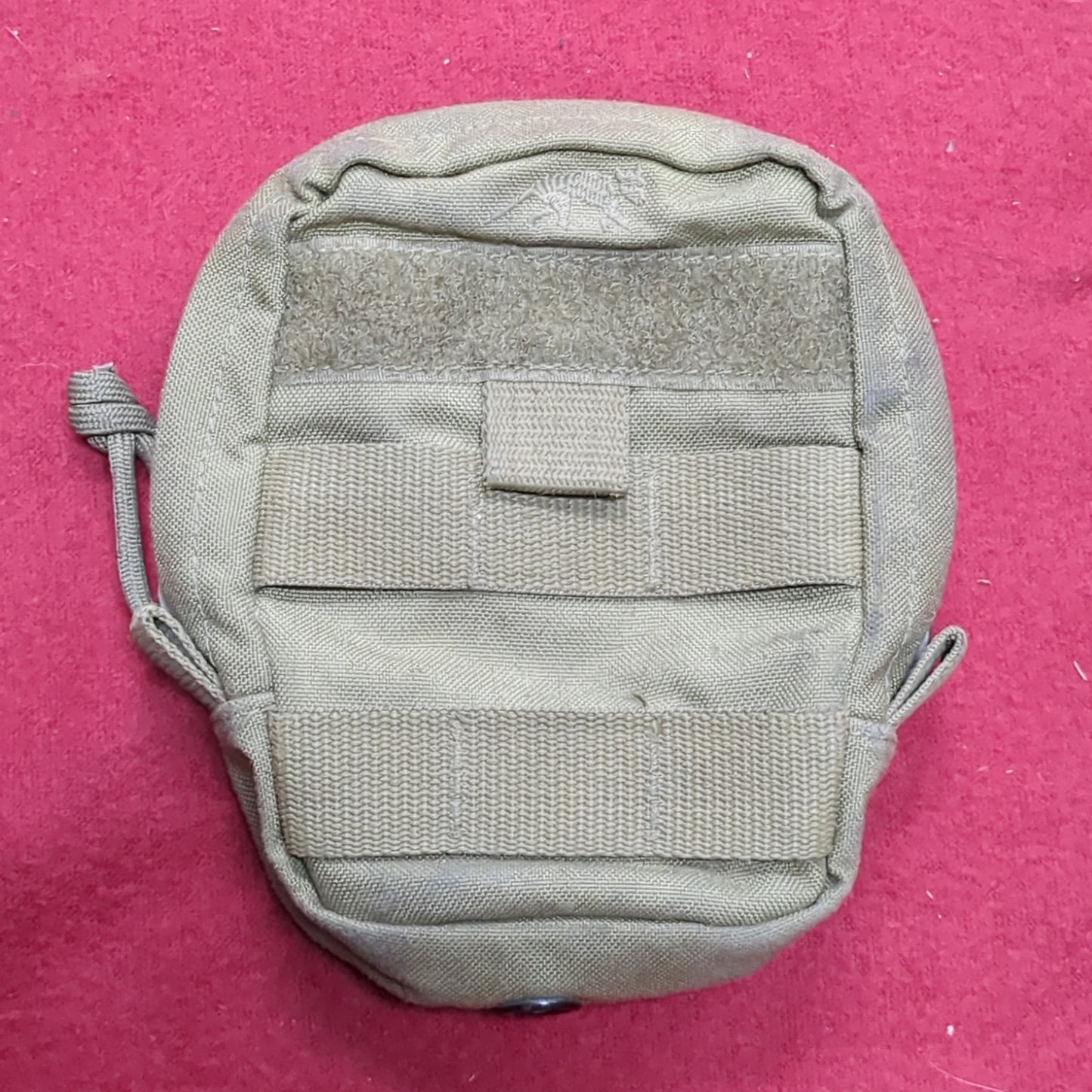TASMANIAN TIGERTAC POUCH 1 VERTICAL Cordura Khaki Used (35CR- ca3-NOV169)