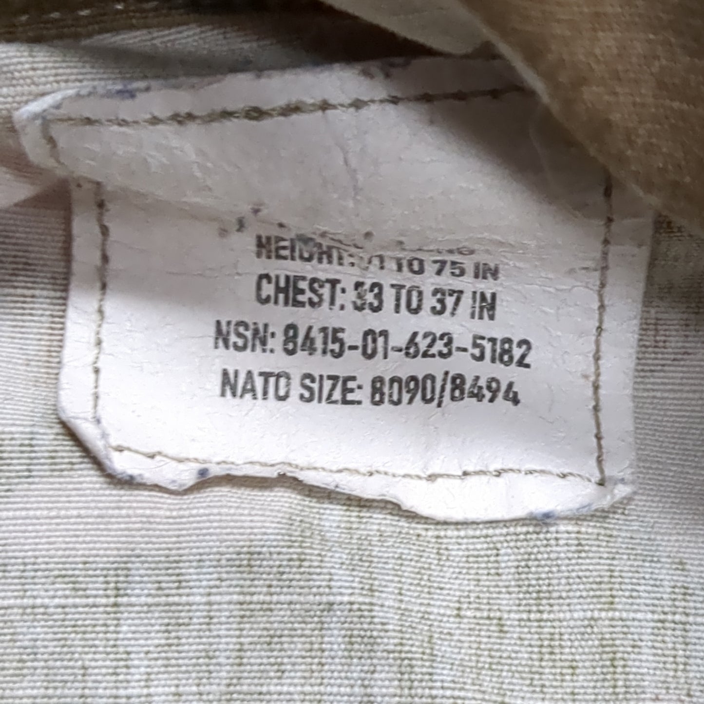 Lot of Two* US Army SMALL LONG Traditional OCP Uniform Top Air Force Used (OCP11- ea07-NOV170)