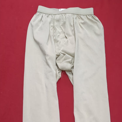 US Army X-Small Regular Silks Gen III Level 1 Cold Weather Pants Bottom Sand Good Condition (fa07-NOV189)