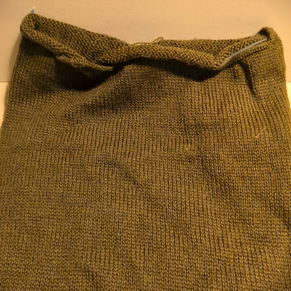 Used 1980s Wool Scarf Neckwear Men's 208 Green Class 1 (hc06)