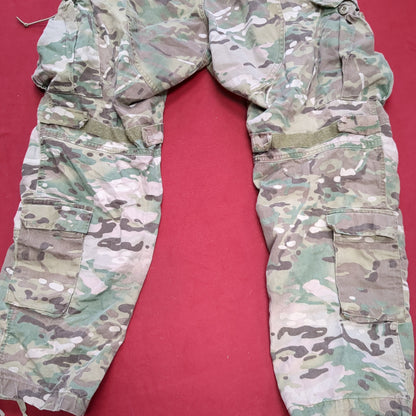 US Army Medium Regular Combat OCP Multicam FRAC Pants w/ Knee Pads Excellent Condition *ocp4- fa16-YAM02*