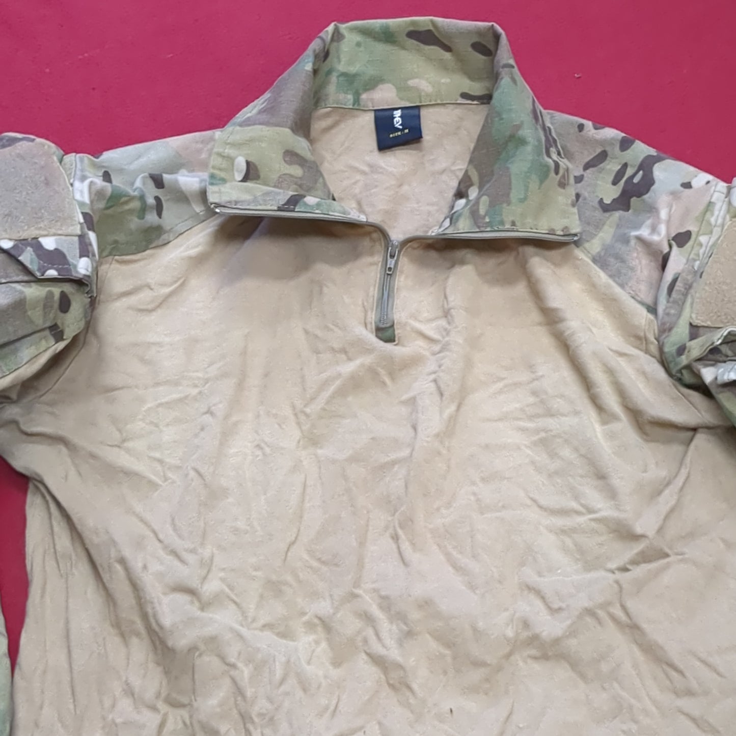 Yevhev Tactical Combat Shirt Mens Medium Camo Multicam Used (fa09-NOV214)