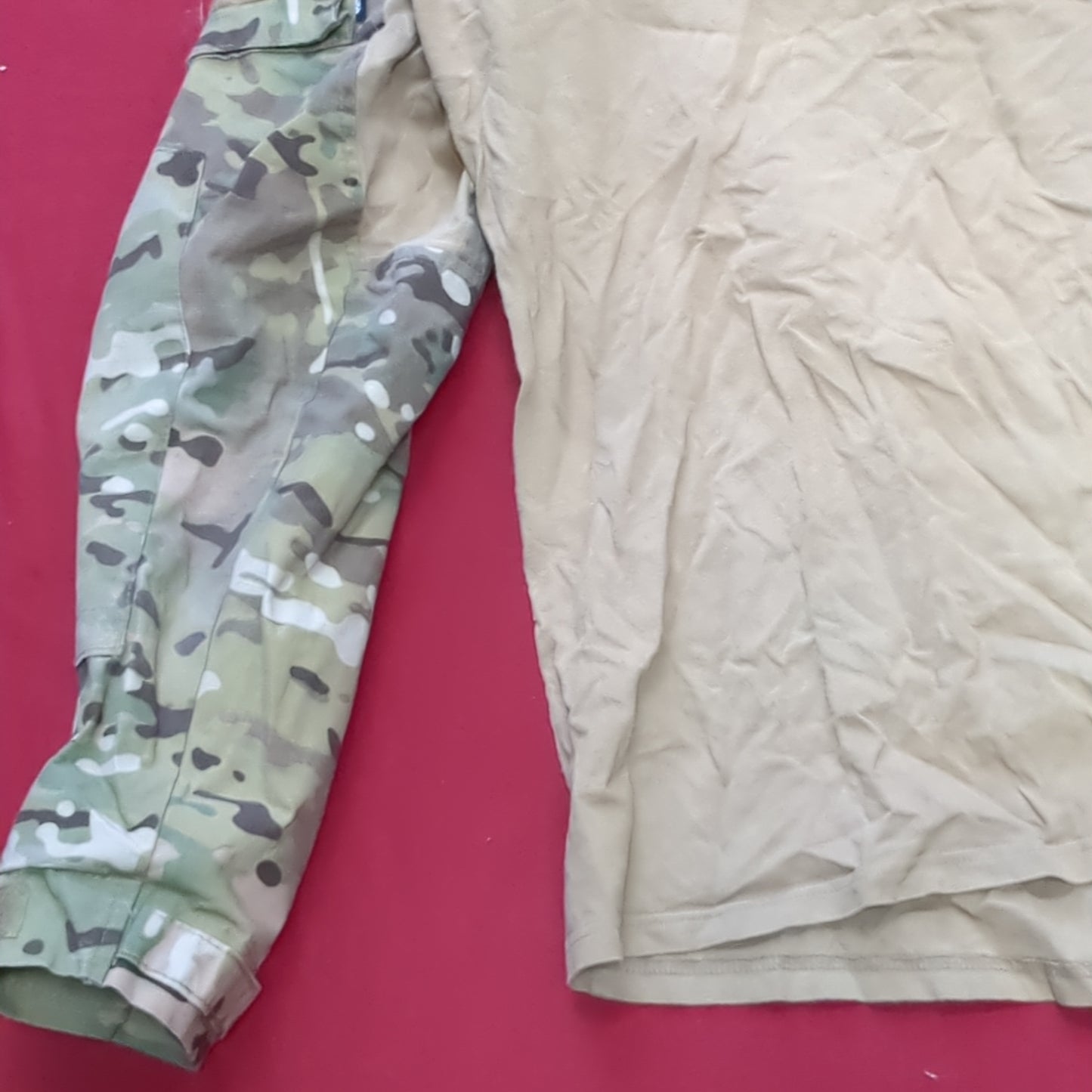 Yevhev Tactical Combat Shirt Mens Medium Camo Multicam Used (fa09-NOV214)