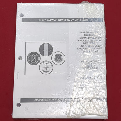 BOOK: TACTICS, TECHNIQUES, & PROCEDURES NBC DEFENSE OPERATIONS MARCH 2003 (BOX20)