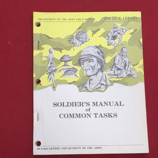 BOOK: SOLDIER'S MANUAL OF COMMON TASKS (BOX20)