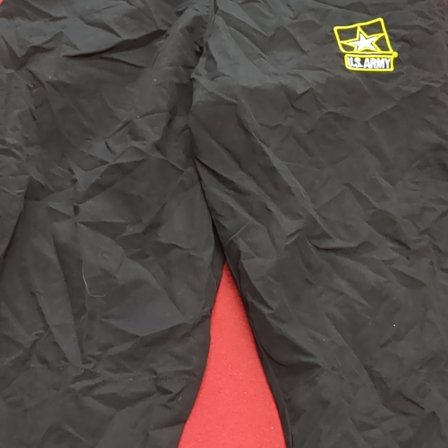 US Army Black Gold Pants Cold Weather APFU PT Uniform Small/Long Excellent Condition (fb07-NOV218)
