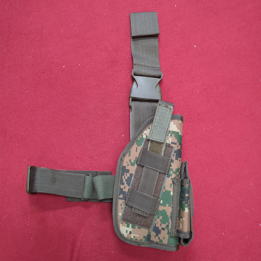 NOS Fox Tactical Universal Thigh  Drop Leg Holster Digital Woodland Right (34cr-ca02-NOV223)
