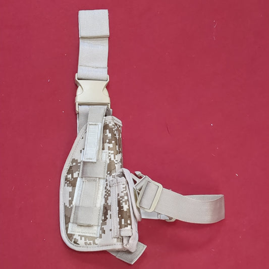 Fox Tactical Universal Thigh  Drop Leg Holster Digital Desert Right Excellent Condition (34CR-ca02-NOV224)