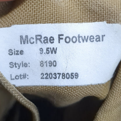 McRae US Army 9.5 Wide Hot Weather Combat Boots Coyote 499 Tan Used (FA20-NOV228)