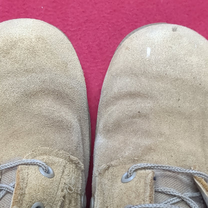 McRae US Army 9.5 Wide Hot Weather Combat Boots Coyote 499 Tan Used (FA20-NOV228)