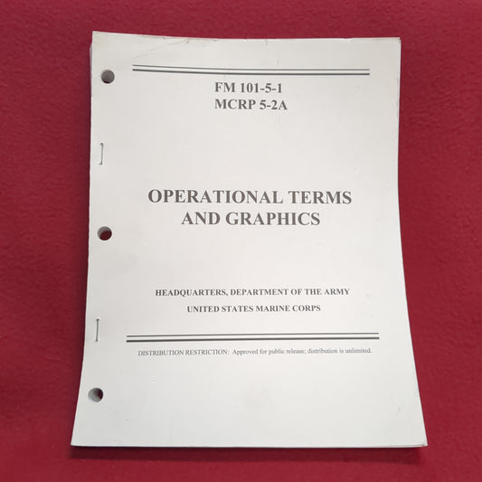 BOOK OPERATIONAL TERMS AND GRAPHICS HEADQUARTERS, DEPARTMENT OF THE ARMY UNITED STATES MARINE CORPS 30 SEPTEMBER 1997(BOX23)