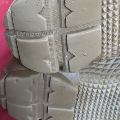 US Army Hot Weather Nike Combat Boots Desert Sand Size 11 Used  (hc02-NOV236)
