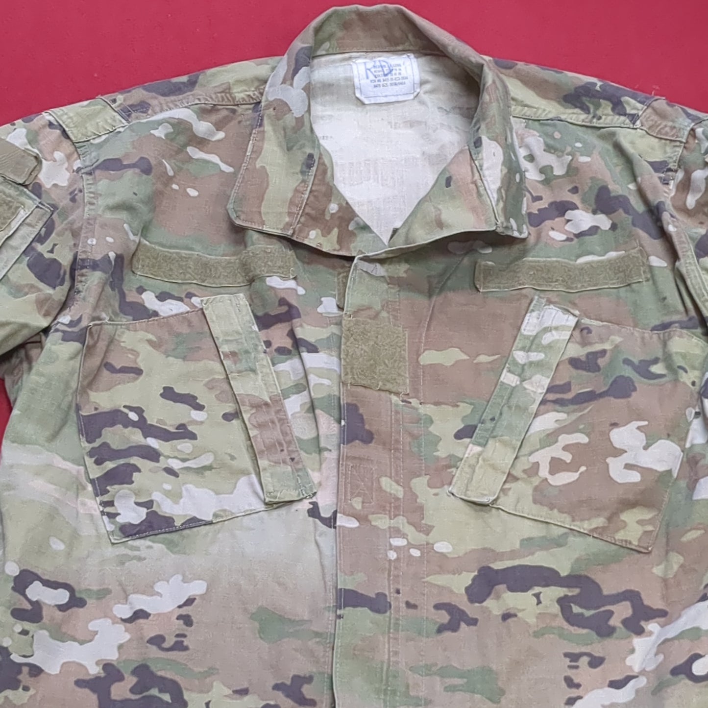 US Army Medium X-Long Traditional OCP Uniform Top Air Force Used (ec12-NOV282)