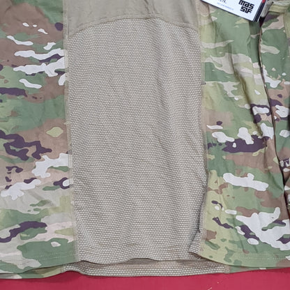 NWT US Army Medium 1/4 Quarter Zip Type 2 Combat OCP Multicam FRAC Top Shirt (fa09-MAR58)