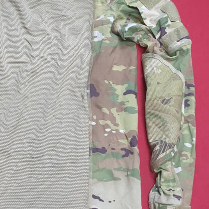 NWT US Army Medium 1/4 Quarter Zip Type 2 Combat OCP Multicam FRAC Top Shirt (fa09-MAR58)
