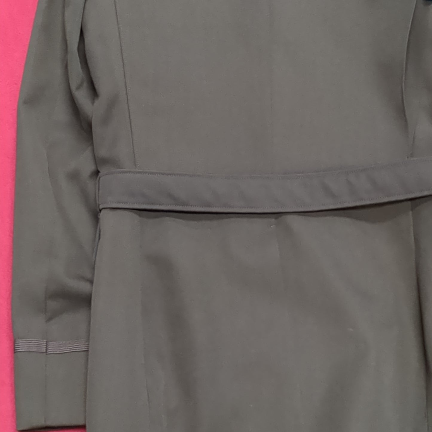 AGSU Army Green Service Uniform Jacket W/ Blue Cord, Tie, Ribbons, and Patches Male Dress Coat Size: 38 L-C  Excellent Condition (GTT-DEC01)