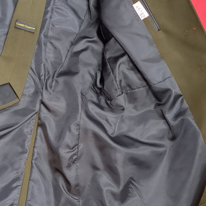 AGSU Army Green Service Uniform Jacket W/ Blue Cord, Tie, Ribbons, and Patches Male Dress Coat Size: 38 L-C  Excellent Condition (GTT-DEC01)