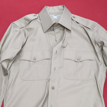 US Army Flying Cross AGSU 15.5 30/31 Long Sleeve Shirt Excellent Condition (dg- ea01-DEC02)
