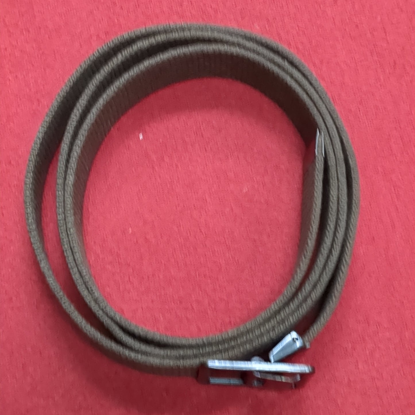 us army agsu web belt 39 in w/belt buckle and tip used (dg3- ea03-PET89)