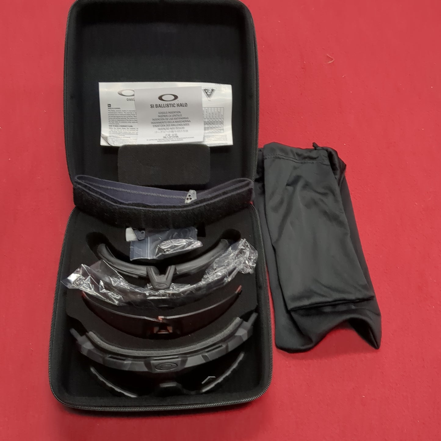 GI Oakley SI Ballistic Alpha Halo Goggles Black W/O M Frames (cl2- (ab16-DEC11)