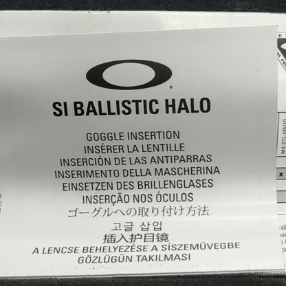 GI Oakley SI Ballistic Alpha Halo Goggles Black W/O M Frames (cl2- (ab16-DEC11)