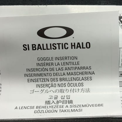 GI Oakley SI Ballistic Alpha Halo Goggles Black W/O M Frames (cl2- (ab16-DEC11)
