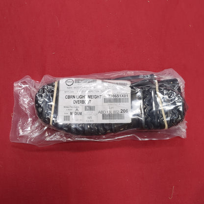 NOS AIRBOSS DEFENSE Chemical Overboot Lightweight Size Medium Biological Protective CBRN Jlist (cbrn4 ac03-DEC21)