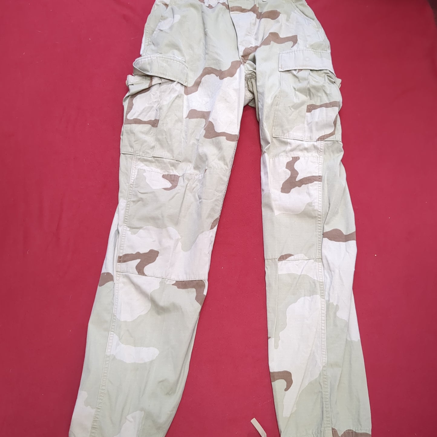 US Army DCU Medium Regular Bottoms Pants Desert Good Condition (16s- (ab07-YLU15)