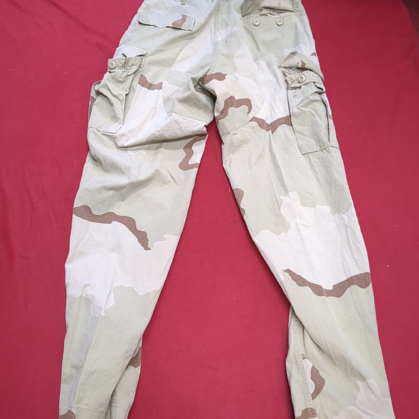 US Army DCU Medium Regular Bottoms Pants Desert Good Condition (16s- (ab07-YLU15)