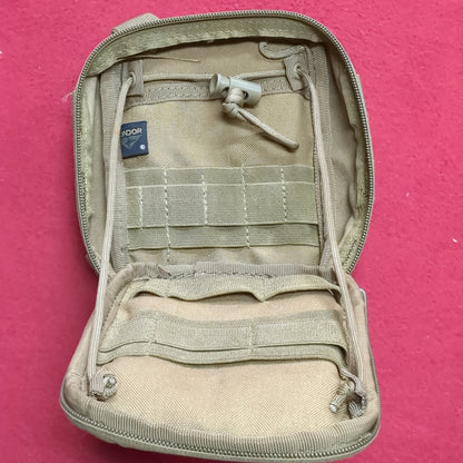 Condor Side Kick Coyote Geocaching MOLLE Pouch Used (ca07-DEC80)