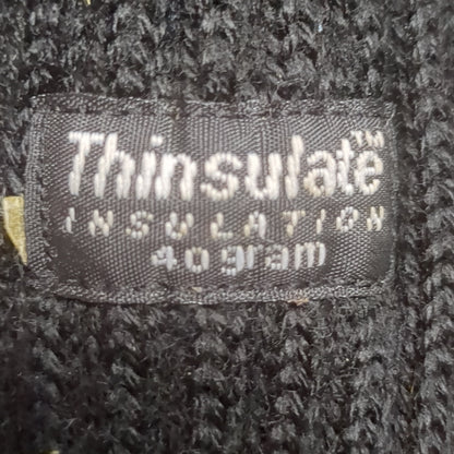 Cold Weather Thinsulate Inserts 40 Gram Black Good Condition (cb02-DEC85)