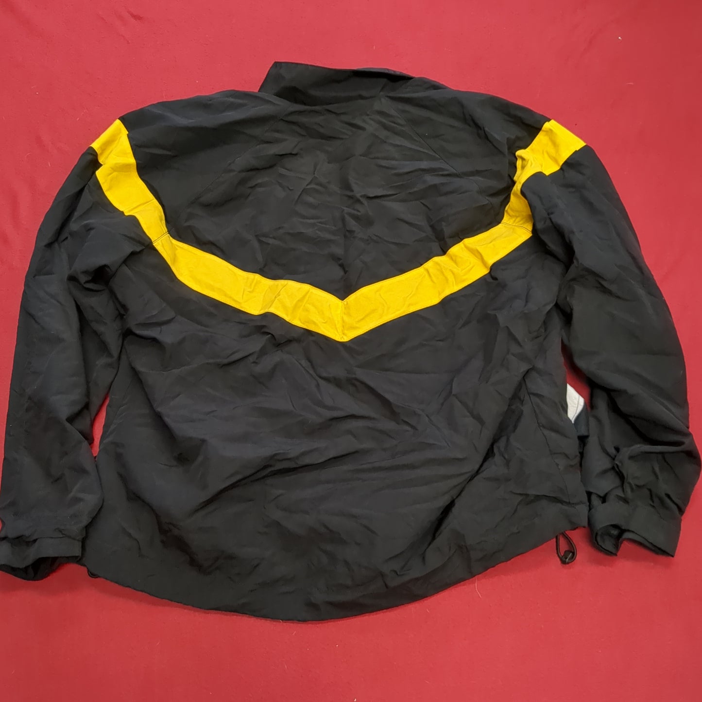 NOS US Army Medium X-Short Black Gold Jacket Cold Weather APFU PT Uniform (fb14-DEC101)