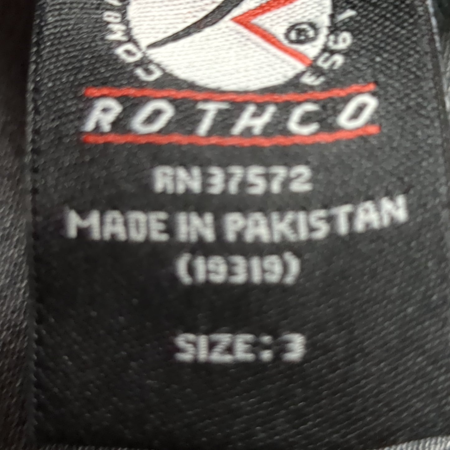 NOS Rothco Men/Female Leather Light Duty Gloves Size: 3 (40cr- cb2-DEC130)