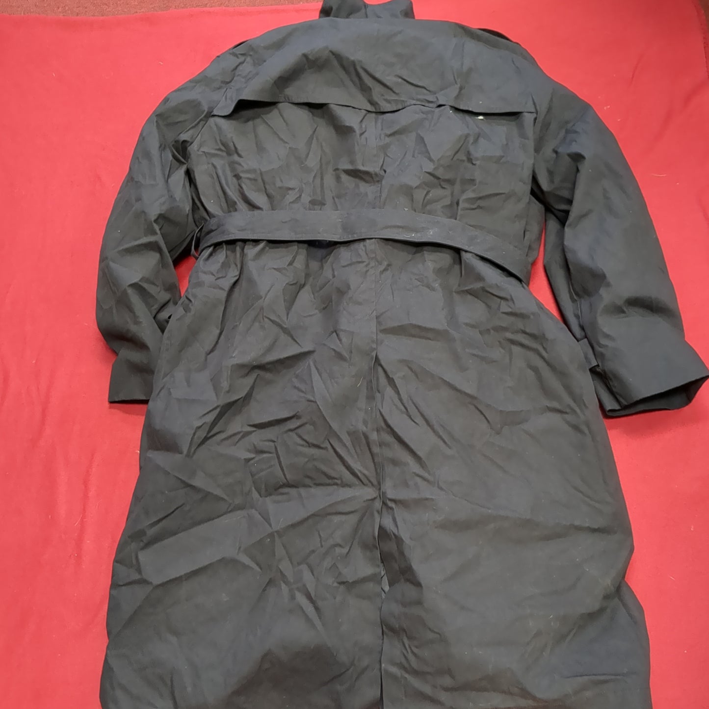 NOS US Army All Weather Coat Black Shade 385, 40 X-Small (DA02-25APR22)