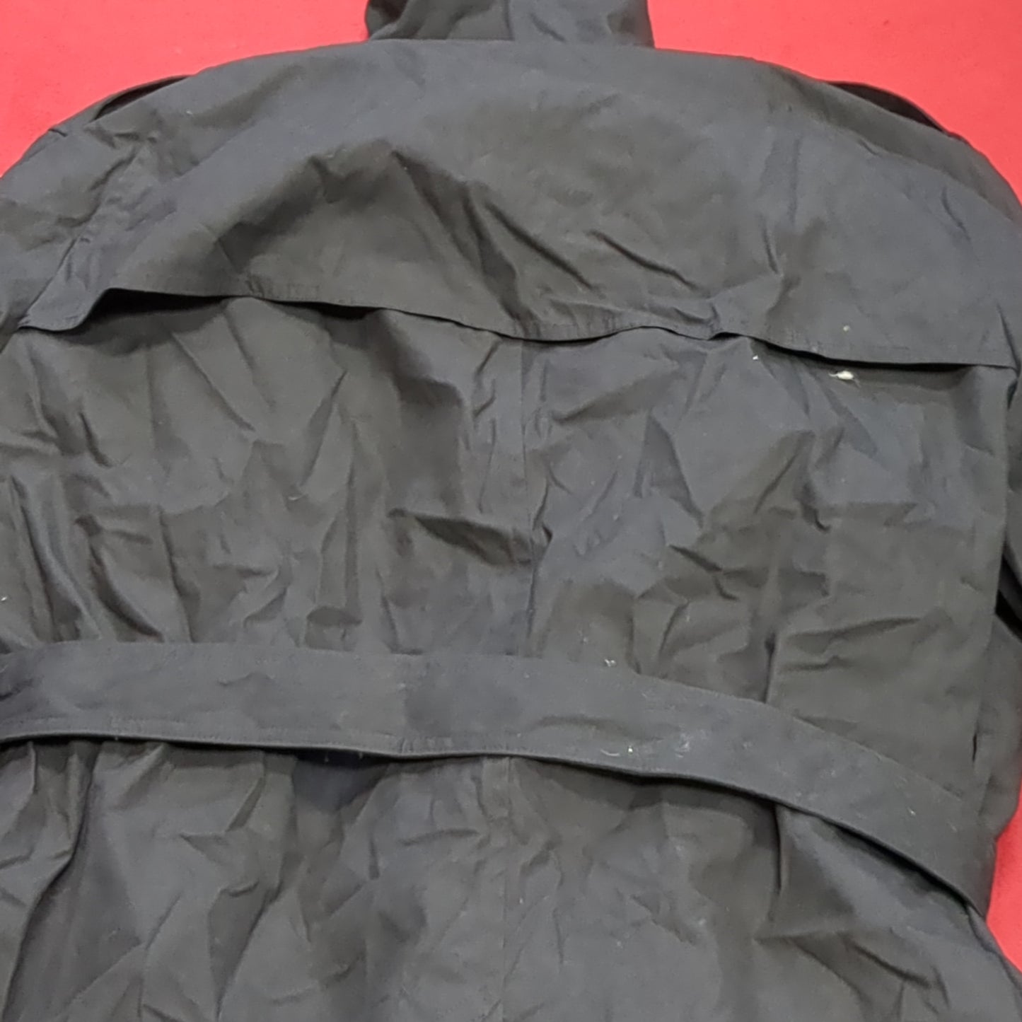 NOS US Army All Weather Coat Black Shade 385, 40 X-Small (DA02-25APR22)