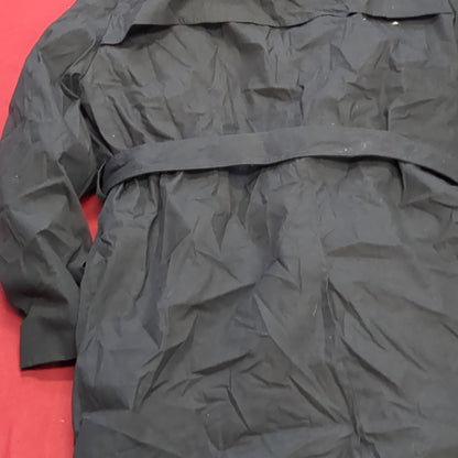 NOS US Army All Weather Coat Black Shade 385, 40 X-Small (DA02-25APR22)