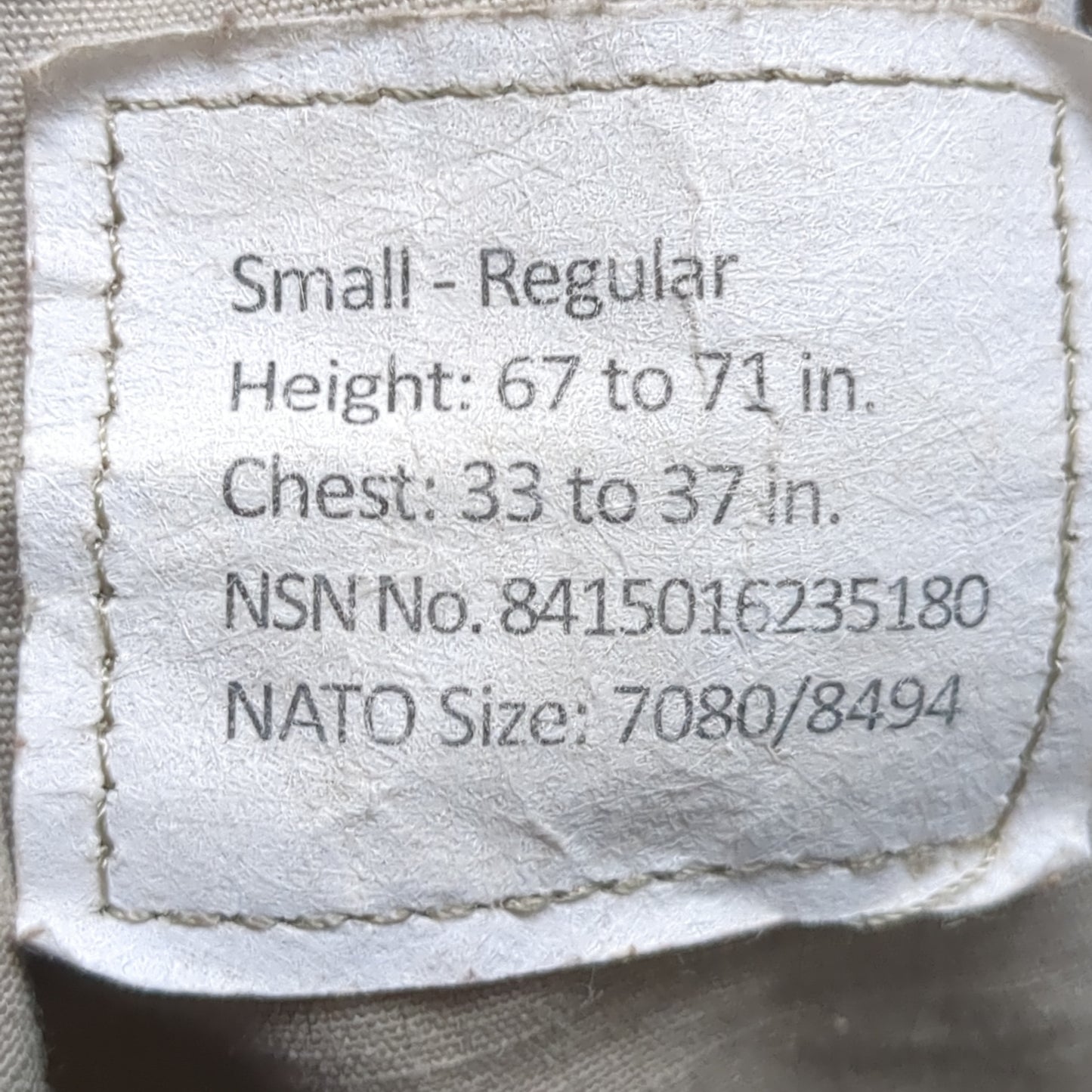 SET of US Army SMALL REGULAR Traditional OCP Uniform Top Pants Air Force Used  (ec12-DEC143)