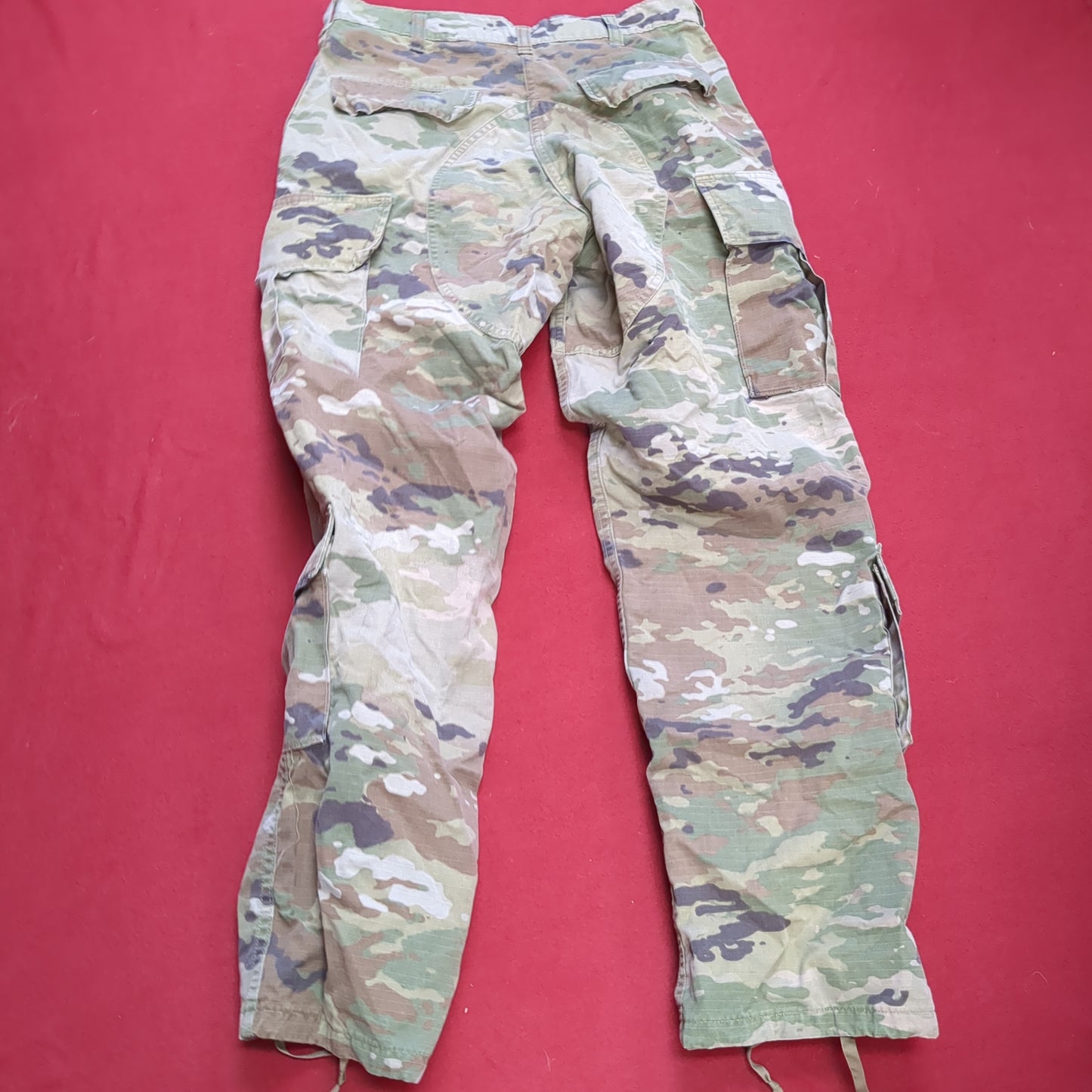 SET of US Army SMALL REGULAR Traditional OCP Uniform Top Pants Air Force Used  (ec12-DEC143)