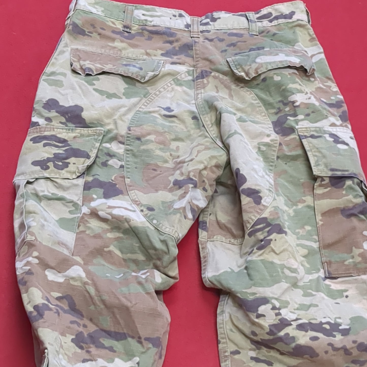 SET of US Army SMALL REGULAR Traditional OCP Uniform Top Pants Air Force Used  (ec12-DEC143)