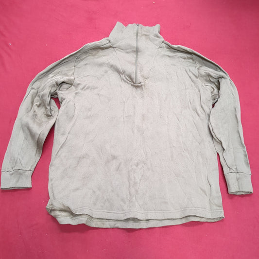 Large '90s Brown Cold Weather Poly-Pro Top Good Condition (fa04-DEC174)