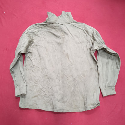 Large '90s Brown Cold Weather Poly-Pro Top Good Condition (fa04-DEC174)
