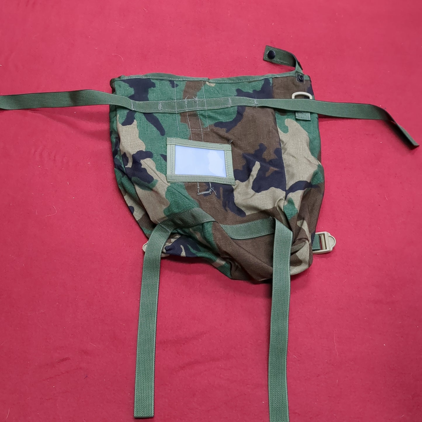 USGI Molle 2 Modular Lightweight Load-Carrying Equipment Radio Pouch Woodland Excellent Condition (BB05-DEC178)