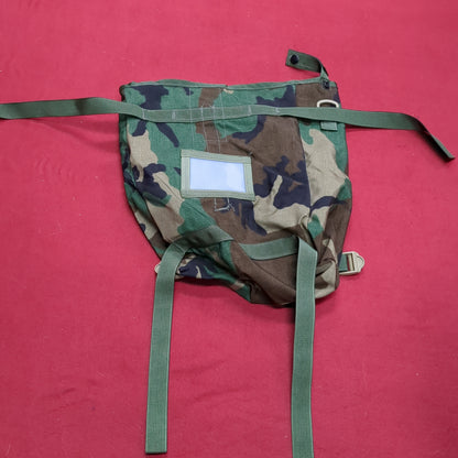 USGI Molle 2 Modular Lightweight Load-Carrying Equipment Radio Pouch Woodland Excellent Condition (BB05-DEC178)