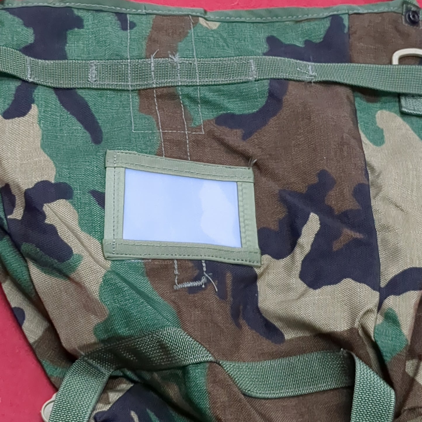 USGI Molle 2 Modular Lightweight Load-Carrying Equipment Radio Pouch Woodland Excellent Condition (BB05-DEC178)