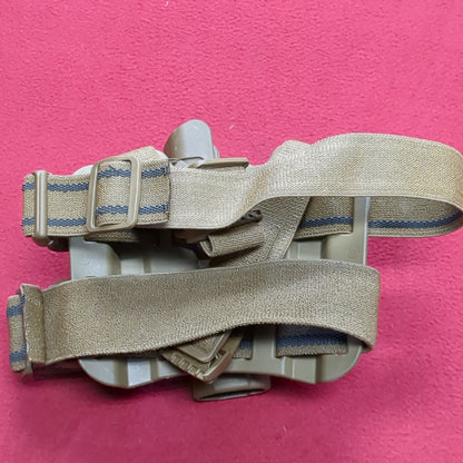BLACKHAWK Tactical Beretta 92 RIGHT HANDED Holster Drop Leg Excellent Condition (hc04-DEC189)